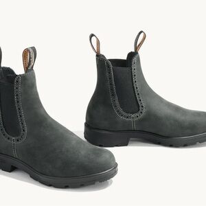 Blundstone Women's High Top Rustic Black Classic Boots